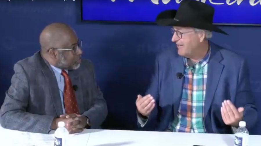 Jerome Vaughn at the Mackinac Policy conference sit down for an interview.